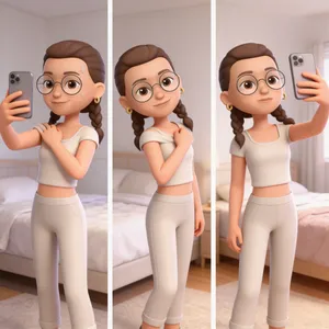 数回撮り直す 🤳