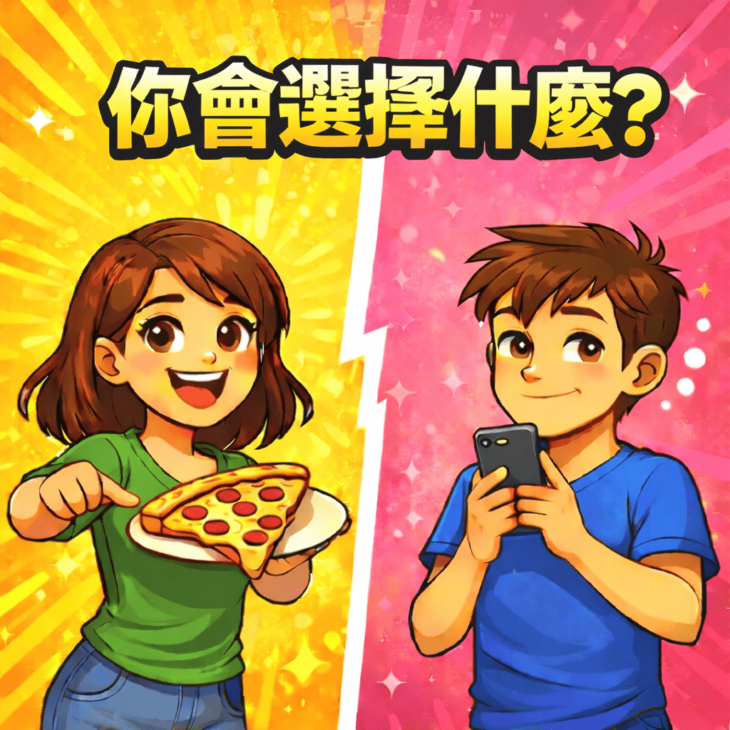 💥 你會選擇什麼？🤔