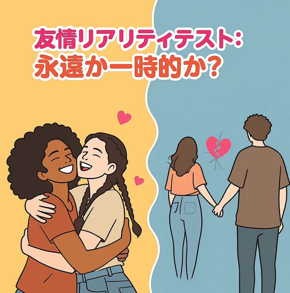 💫 友情リアリティテスト：永遠か一時的か？ 👬