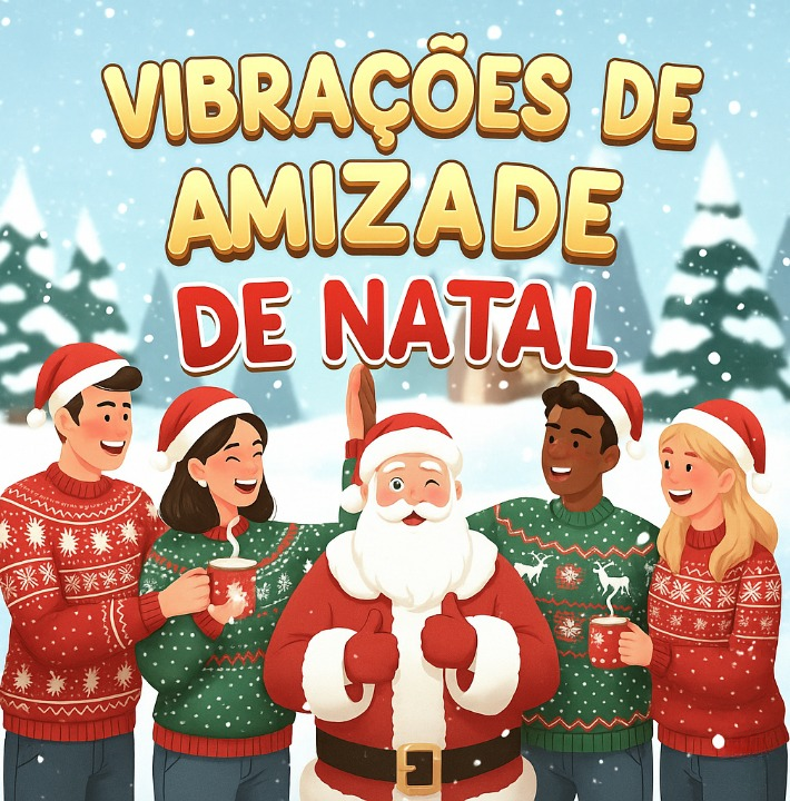 🎅 Vibrações de Amizade de Natal 👪