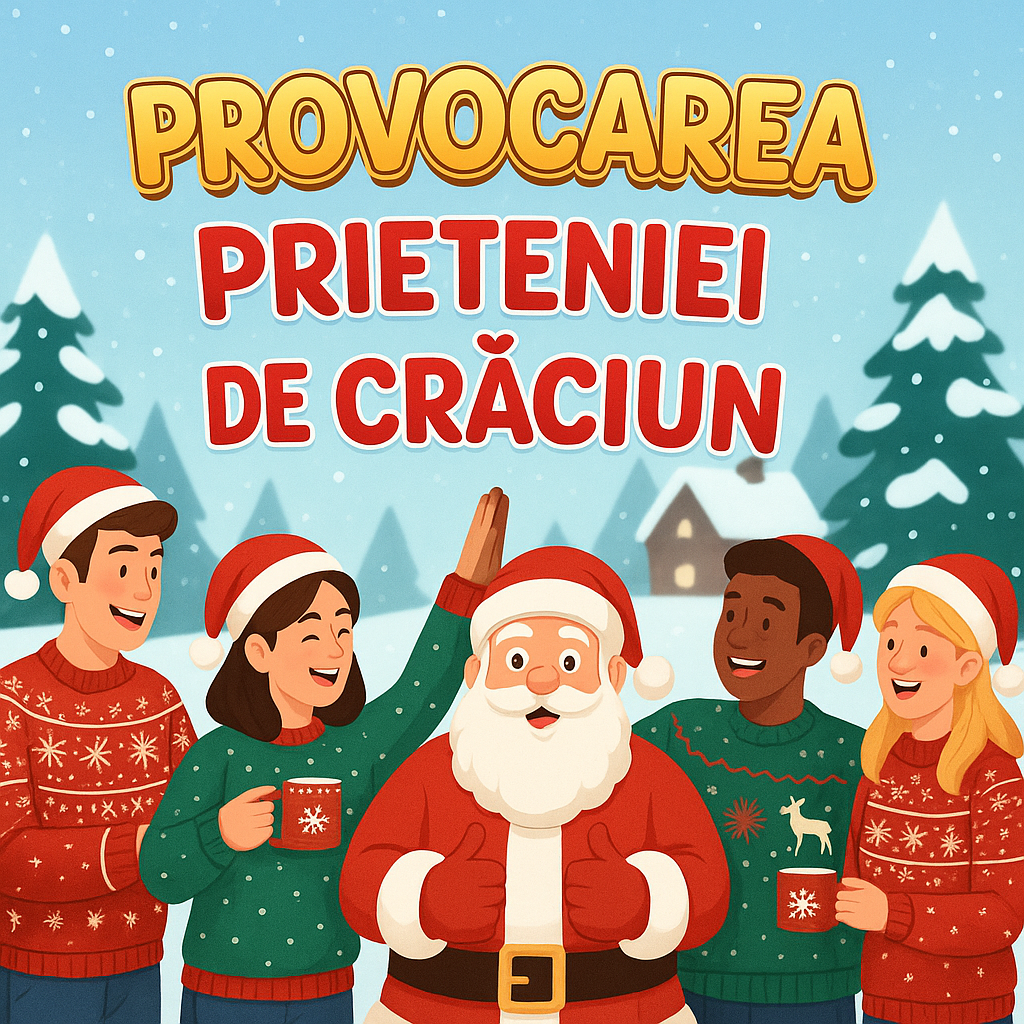 🎅 Provocarea Prieteniei de Crăciun 👪