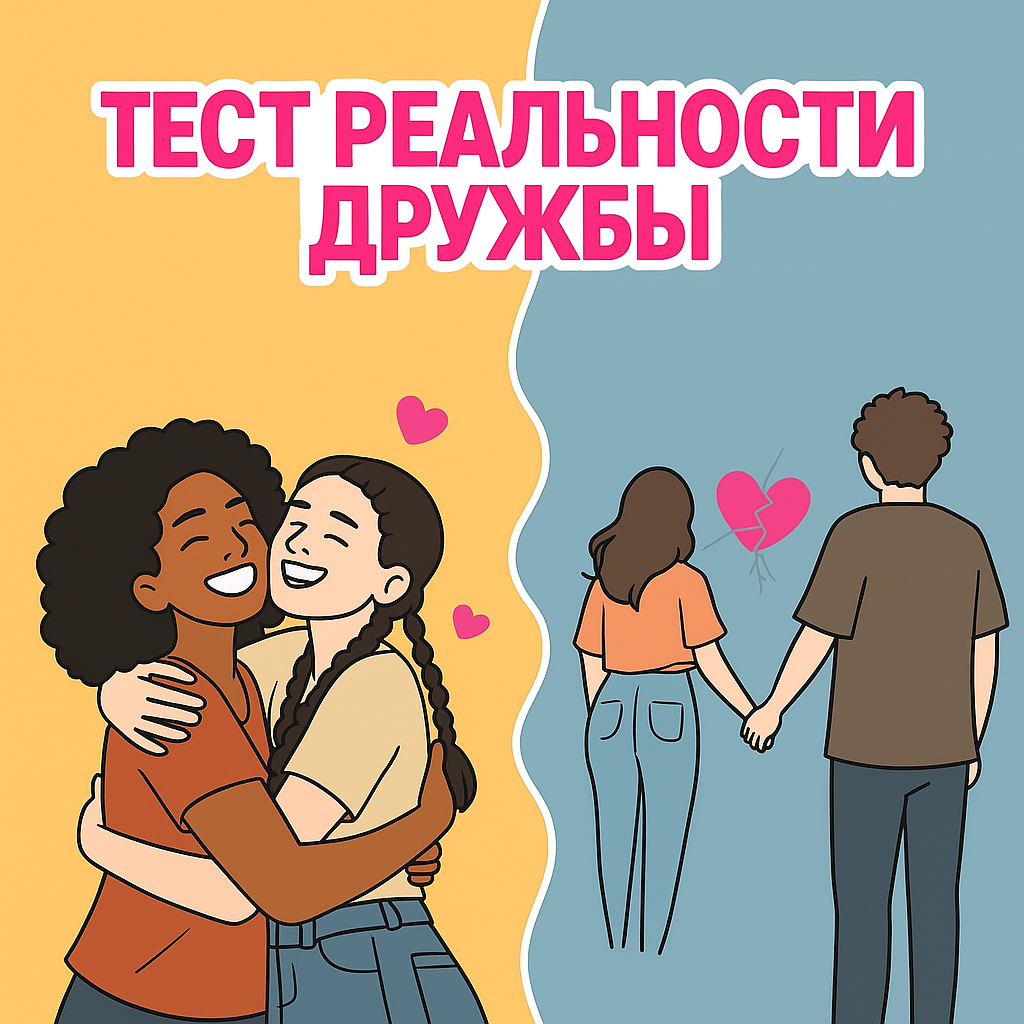 💫 Тест Реальности Дружбы 👬