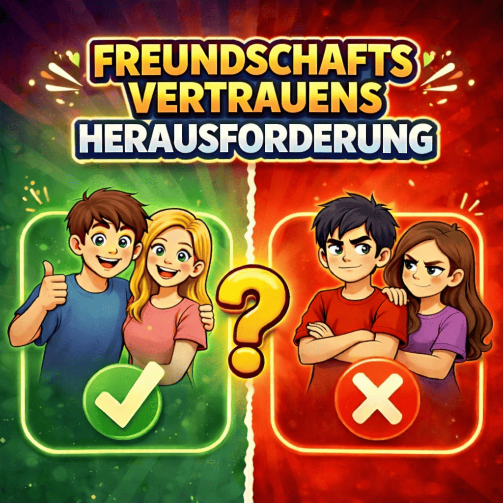 🧑‍🤝‍🧑 Freundschafts Vertrauens Herausforderung 🤝