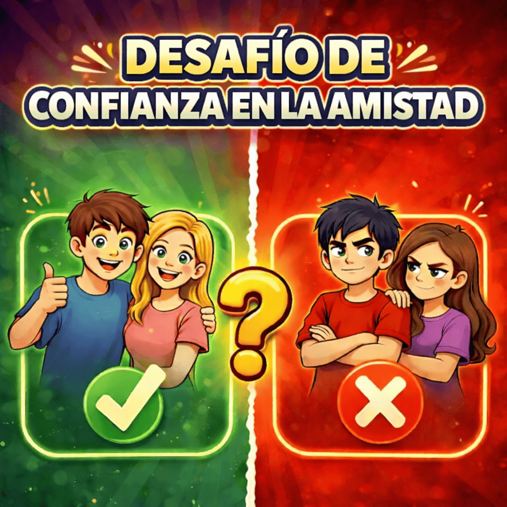 🧑‍🤝‍🧑 Desafío de Confianza en la Amistad 🤝