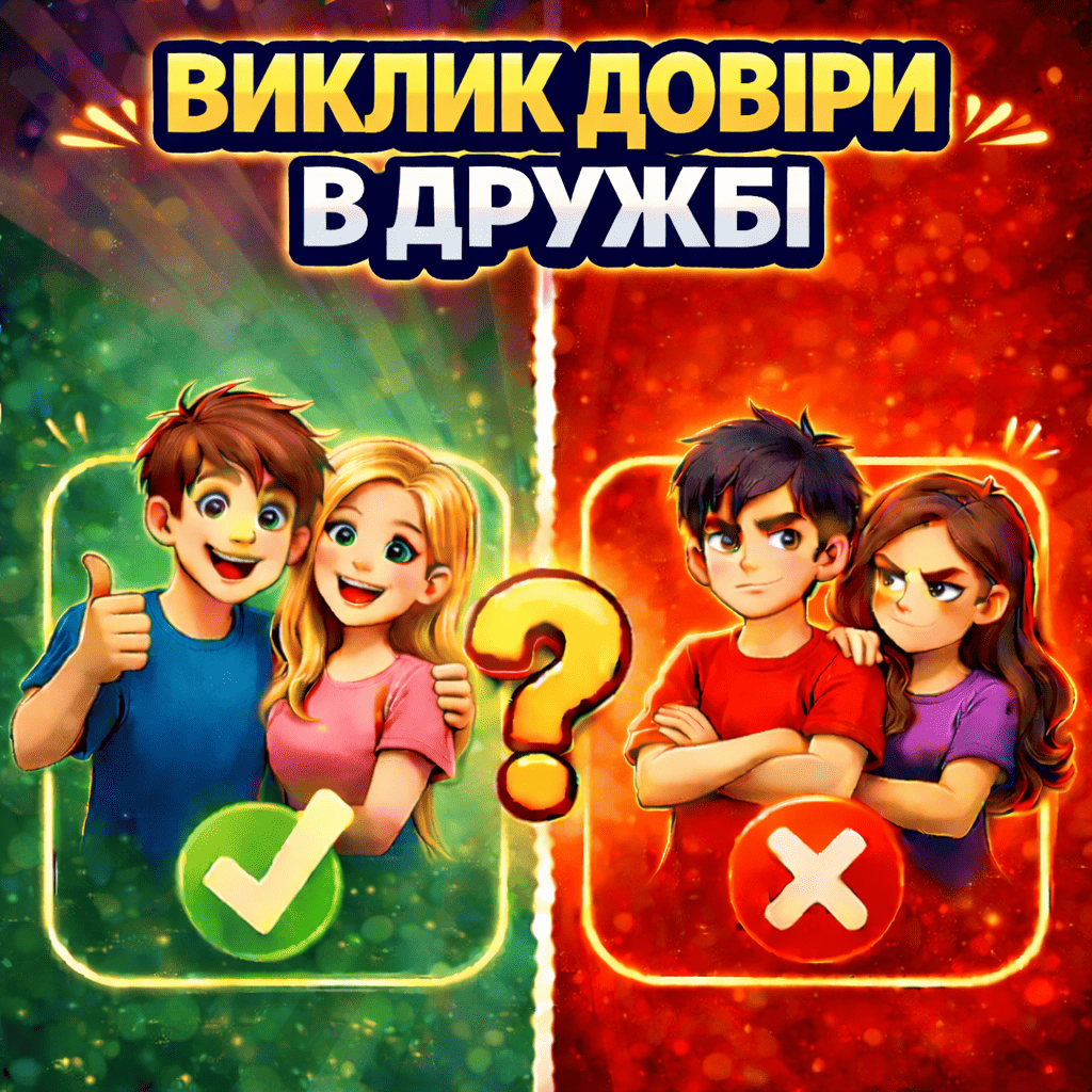 🧑‍🤝‍🧑 Виклик довіри в дружбі 🤝