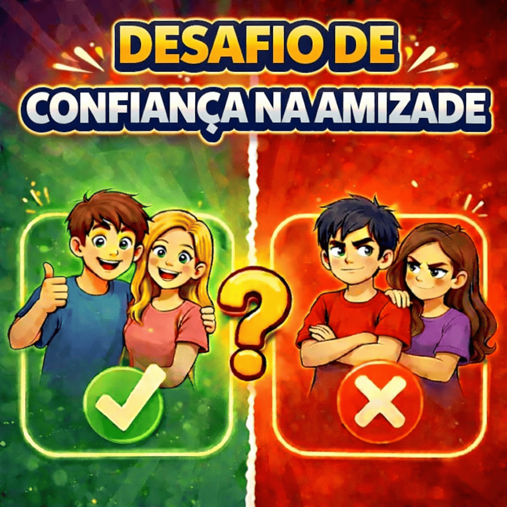🧑‍🤝‍🧑 Desafio de Confiança na Amizade 🤝
