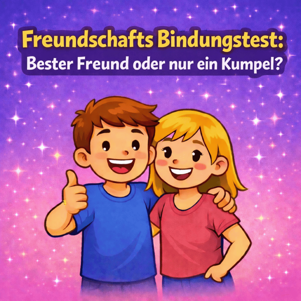 🌟 Freundschafts Bindungstest: Bester Freund oder nur ein Kumpel? 🧑‍🤝‍🧑