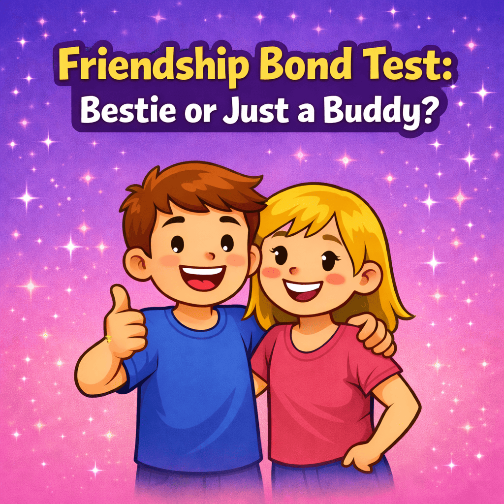 🌟 Friendship Bond Test: Bestie or Just a Buddy? 🧑‍🤝‍🧑
