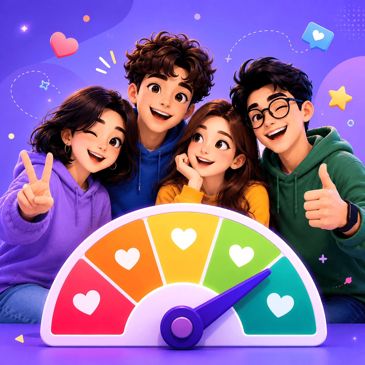 🧑‍🤝‍🧑 Friendship Trust Meter 🤝