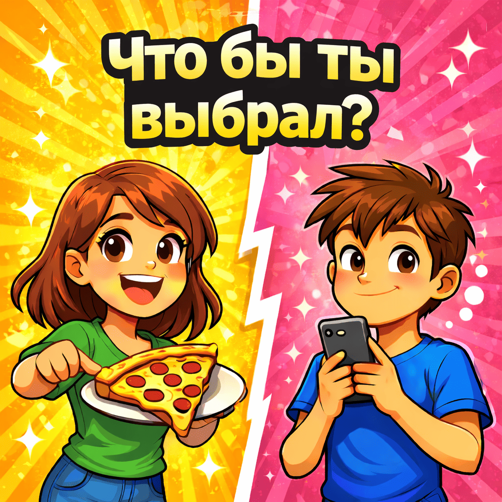💥 Что бы ты выбрал? 🤔