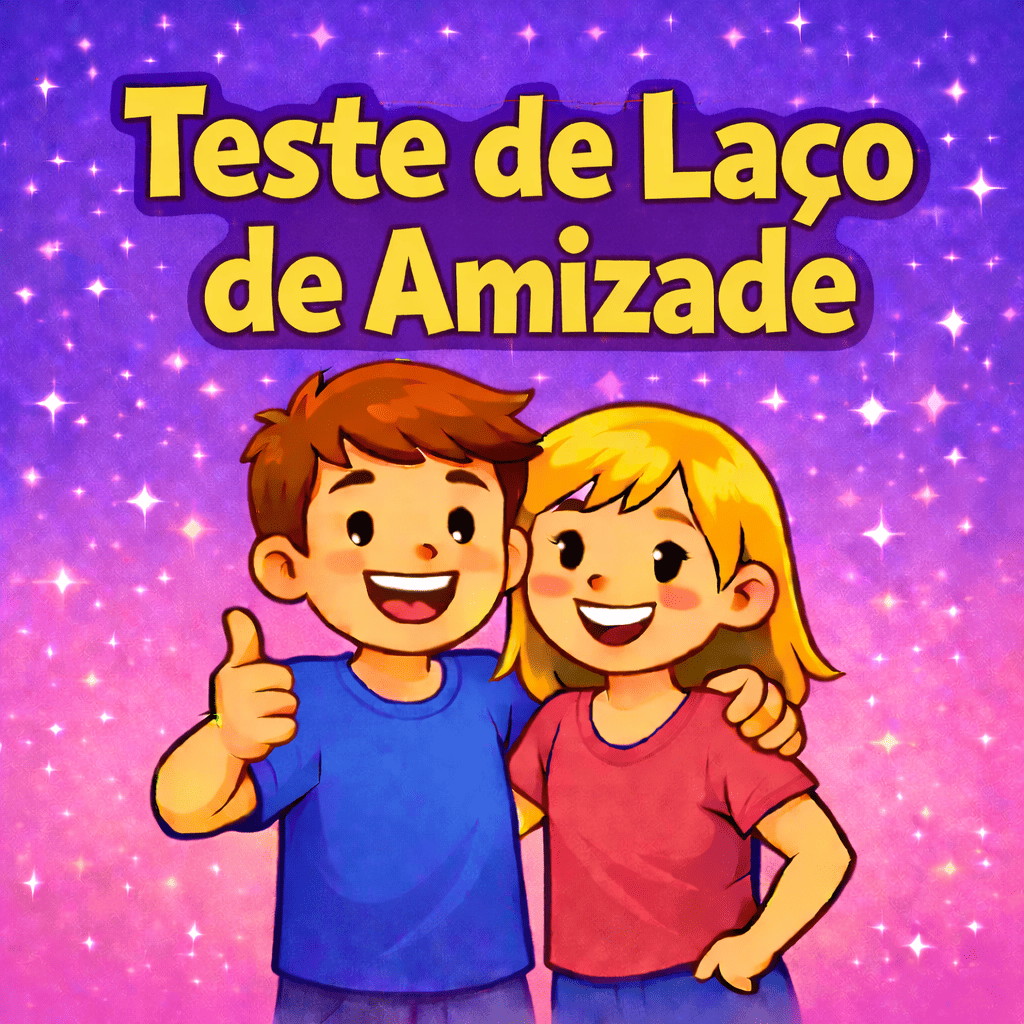 🌟 Teste de Laço de Amizade 🧑‍🤝‍🧑