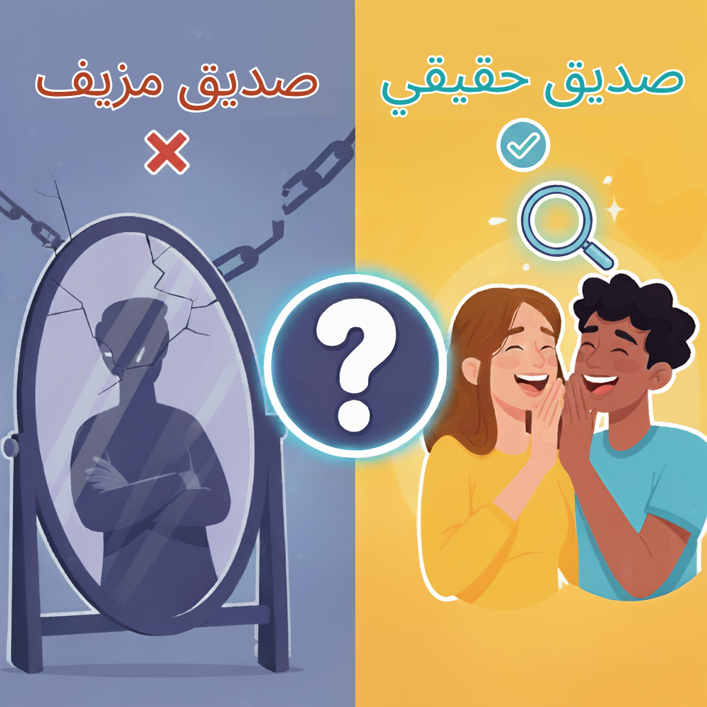 👬 كاشف الأصدقاء المزيفين 🧐