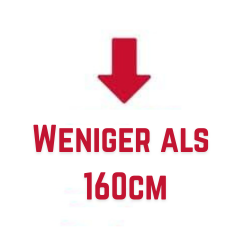 Weniger als 160cm
