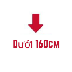 Dưới 160cm