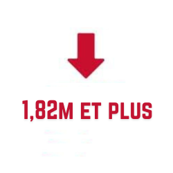 1,82m et plus