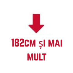 182cm și mai mult